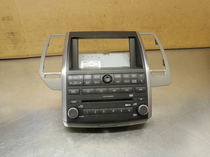2007 2008 nissan maxima cd player radio oem 0802941