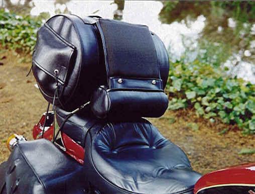Lazy rider large rollbag with backrest