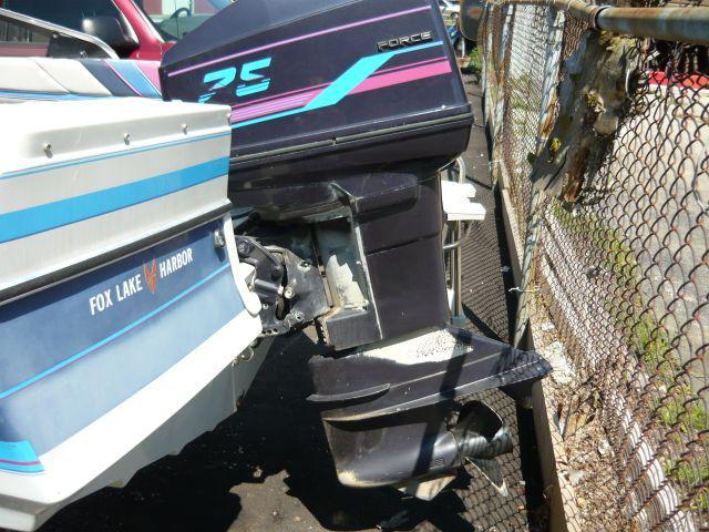 1989 Bayliner Capri 17' Boat 75 HP Force CFI Motor Cover NO Lower Unit Parts, US $80.00, image 6