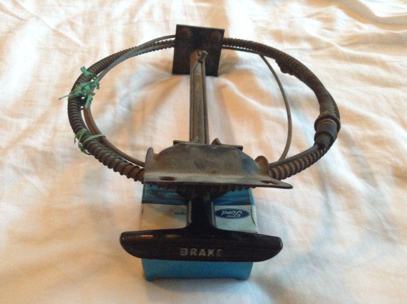 Sell FORD F100 F250 TRUCK EMERGENCY BRAKE CABLE ASSEMBLY HANDLE EBRAKE