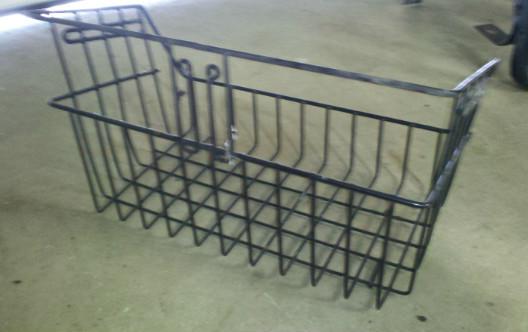 Ezgo txt golf cart rear basket  1994 to 2013 wire mesh black mint used