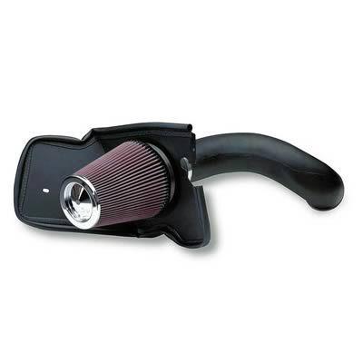 Trick flow air intake black tube red filter cadillac chevy suv/truck