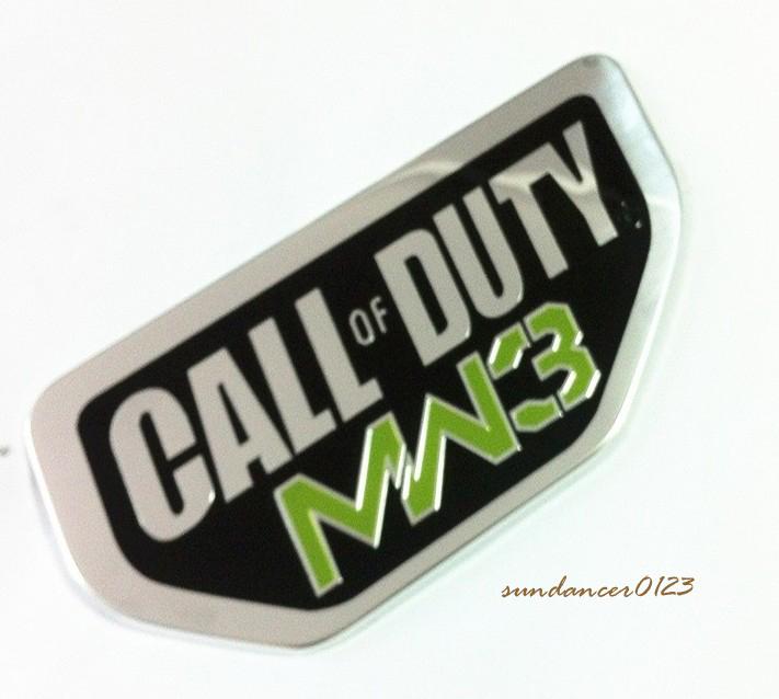 New for jeep chrysler dodge call of duty modern warfare mw3 emblem badge  r85