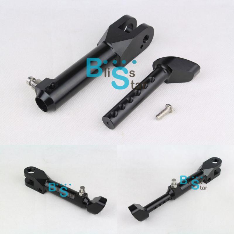 Black cnc adjustable lowered kick stand kit fit bmw s1000rr 2012 2013 2011-2013