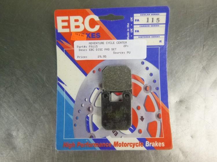 Ebc motorcycle brake pad ebc fa115 new