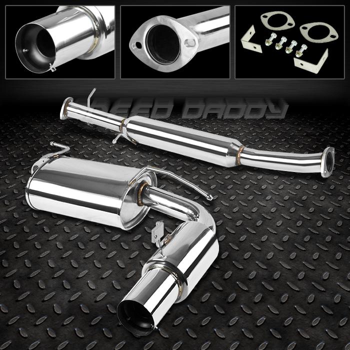 3.5" muffler tip ss catback/cat back exhaust 90-97 mazda miata mx-5 na 1.6l/1.8l