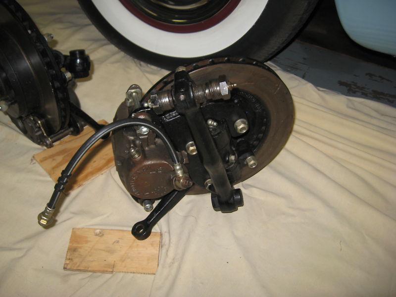 Packard disc brake assembly