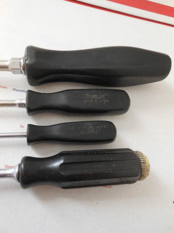 Vintage SNAP ON 4 piece screwdriver LOT including 'Magna-Tip' with no part #, US $15.50, image 2