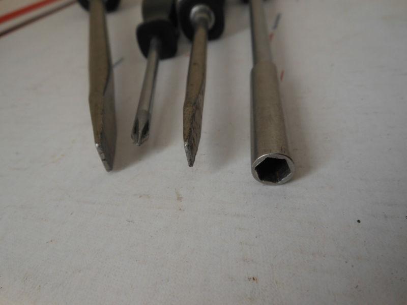 Vintage SNAP ON 4 piece screwdriver LOT including 'Magna-Tip' with no part #, US $15.50, image 6