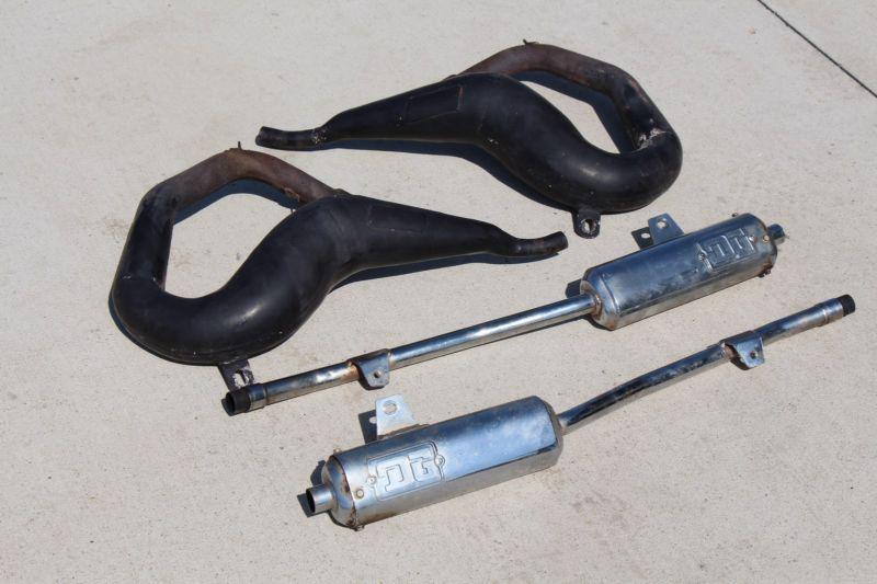 Sell BANSHEE exhaust BILLS PIPES & DG chrome aftermarket pipes