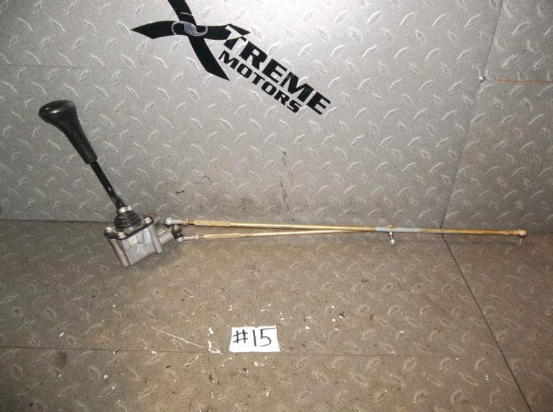 #15 2002 polaris sportsman 500 shifter assembly *