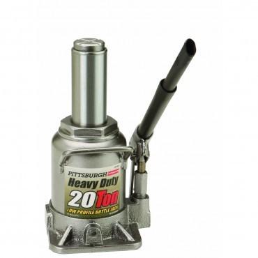 New! 20 ton hydraulic bottle jack low profile shop tools car steel l@@k!!