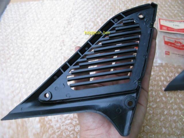 Toyota corolla ke26 van louver, vent inner, lh rh , genuine parts, new old stock