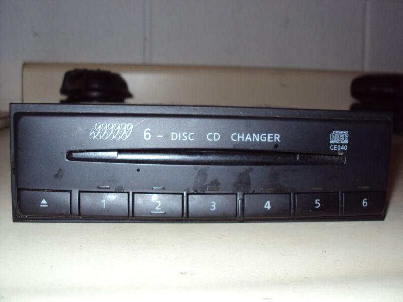 04 05 06 nissan sentra 6 disc cd changer pn-2538m in dash oem  2004 2005 2006