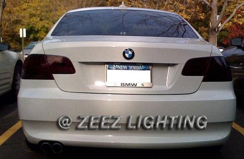 Dark Smoked Black-Out Taillight Tint Head Fog Tail Light Tinted Vinyl Film M, US $7.99, image 3