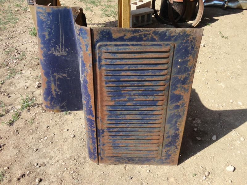 1920's dark blue Pontiac hood,mostly very good,needs handles and latch catches, US $225.00, image 2