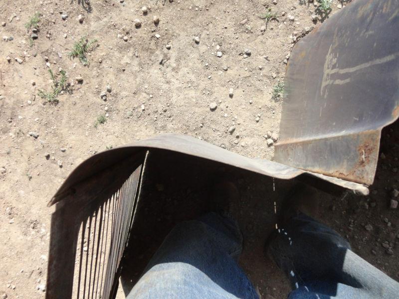 1920's dark blue Pontiac hood,mostly very good,needs handles and latch catches, US $225.00, image 6