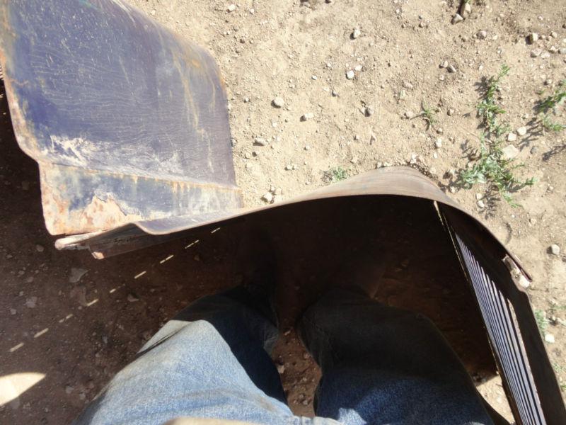 1920's dark blue Pontiac hood,mostly very good,needs handles and latch catches, US $225.00, image 7