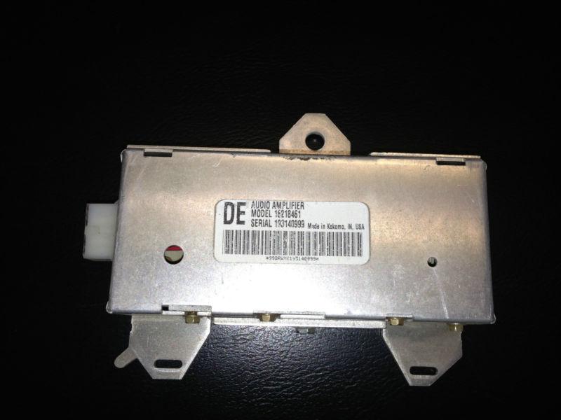 1997-2000 chevrolet gmc pickup amplifier power amp 16218461