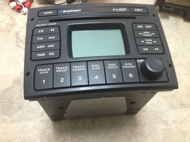 Sell 04 05 06 Pontiac GTO BLAUPUNKT Radio 6 Disc CD Changer Stereo