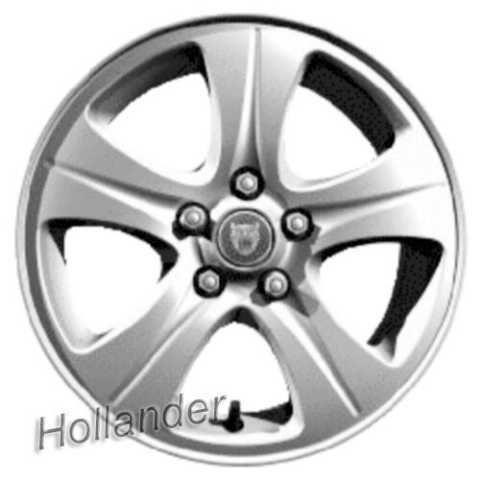 Wheel/rim for 02 03 jaguar x type ~ road ~ 16x6-1/2 alloy 5 spoke 4833407