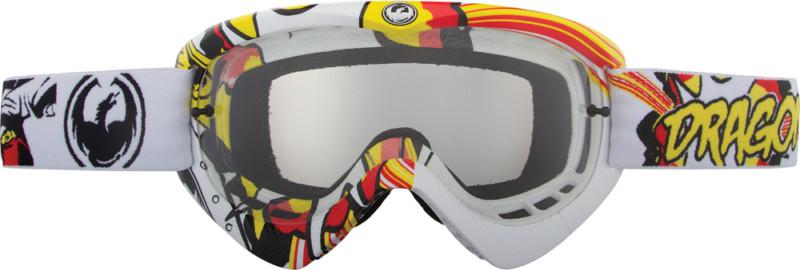 Dragon alliance mx youth goggles crash landing/clear lens