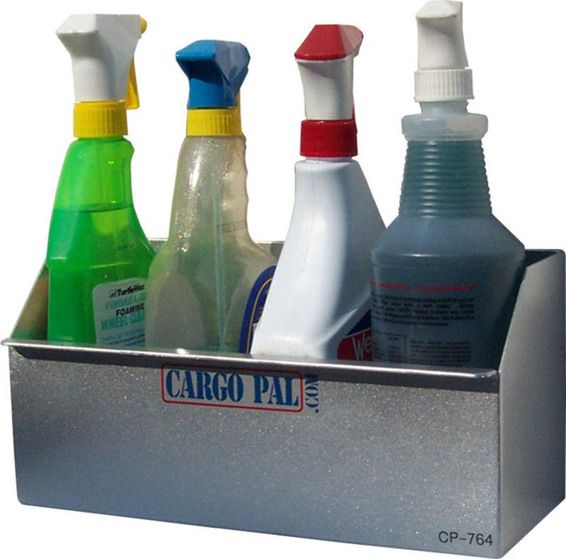 Cargopal cp764 spray bottle shelf for race trailers, shops, 3 color opt special$