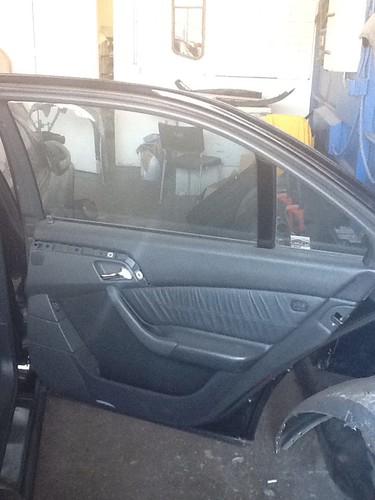 00-06 mercedes s430 s500 s600  door panel trim right back oem