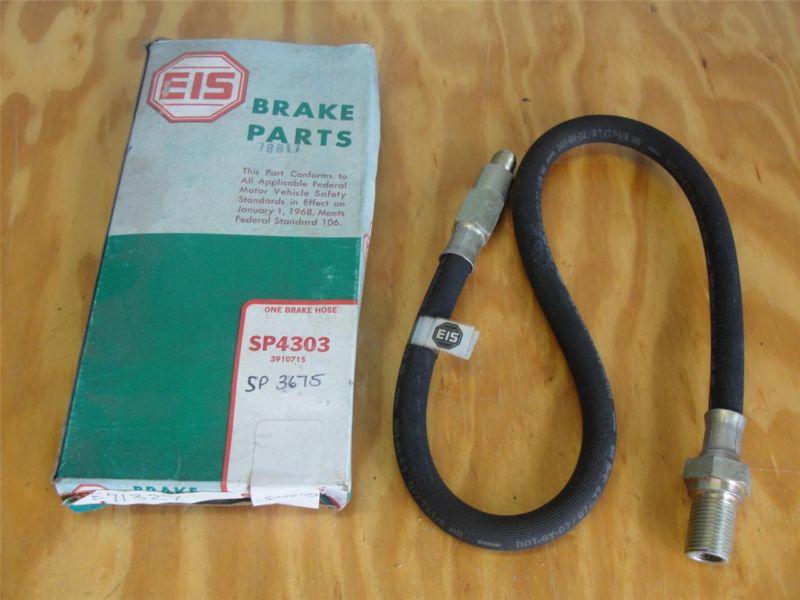 Nos 1963 1964 1965 1966 1967 1968 69 chevy gmc truck front brake hose eis sp3675