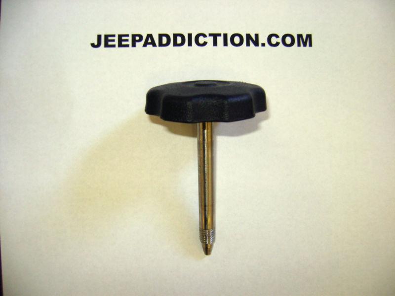 Sell 19972006 JEEP WRANGLER FACTORY SOFT TOP DOOR SURROUND KNOB in Eau