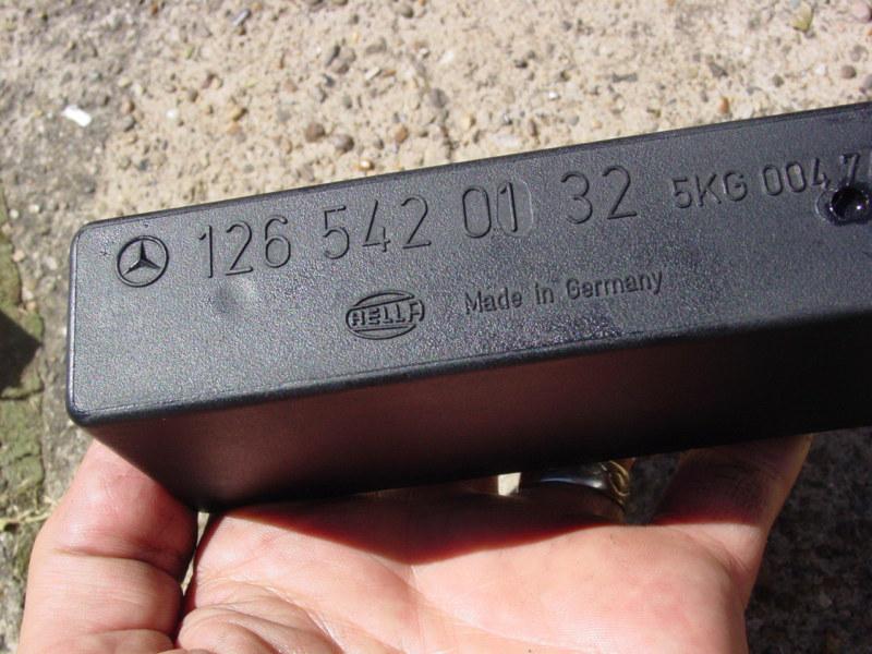 Mercedes 126 w126 560 sel window convenience multi power lock relay computer