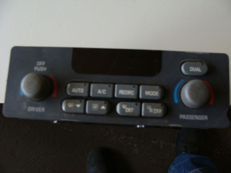 98 pontiac grand prix automatic climate control oem