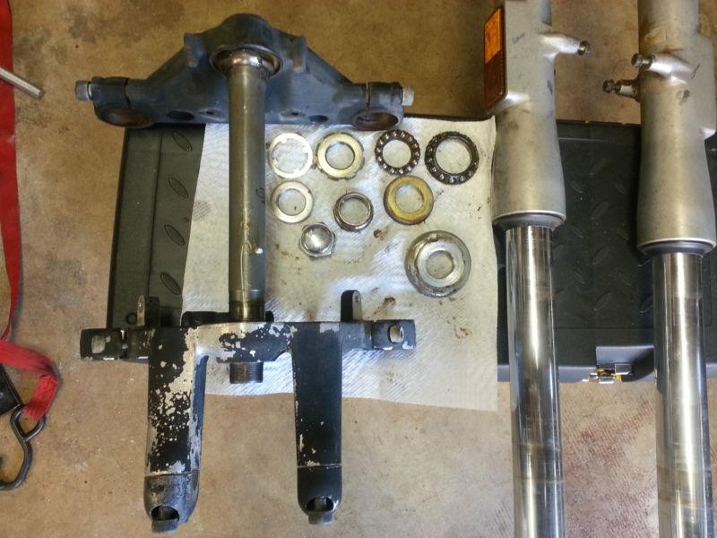 Sell 1987 Honda Super Magna Forks and Triple Tree combo in La Mirada