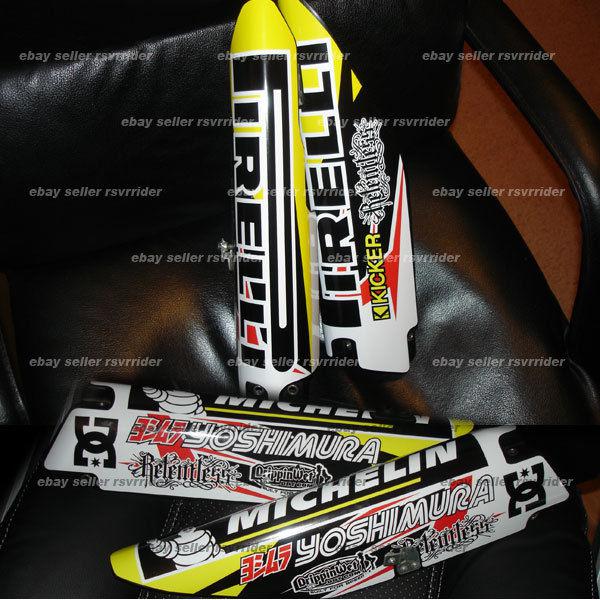 Sell fork guard decals for suzuki drz400sm drz400 in Kingston