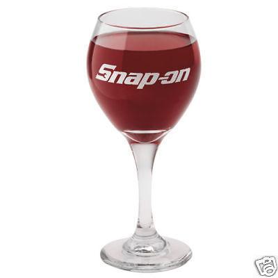 Snap on tools collectable wine glasses 13.5oz new 2 pcs