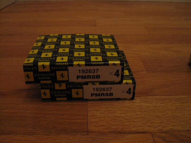 8 pcs - ngk laser platinum spark plugs #6378 - oem ferrari set pmr8b