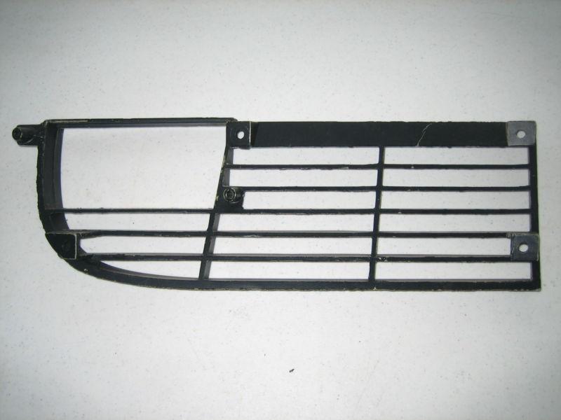 Corvette front parking light grille - left hand, 1974