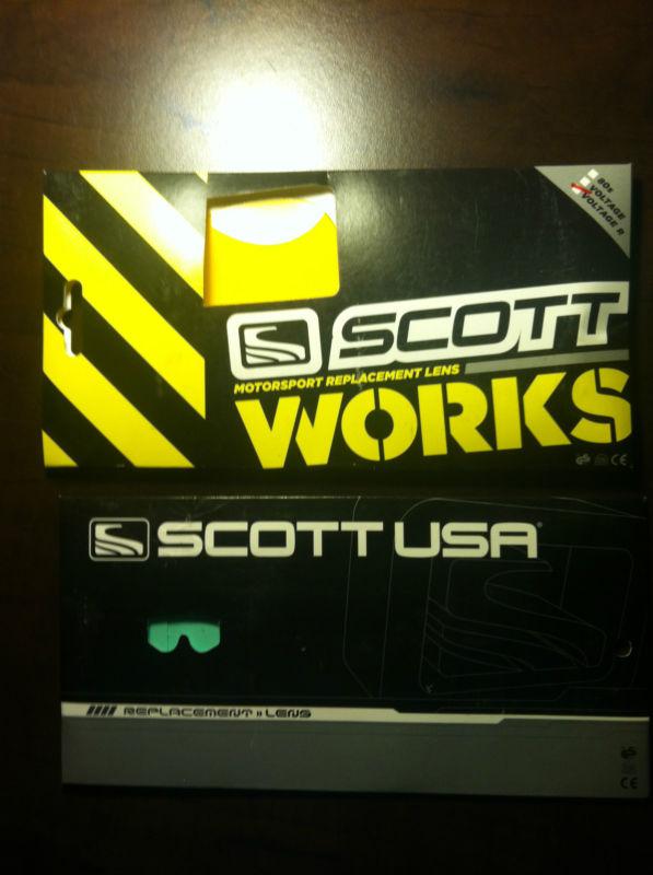 Scott motorsport replacement lens works new 2 lens