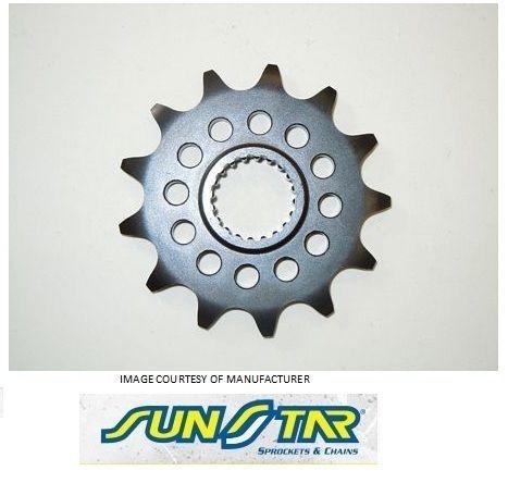 Sunstar 12t counter shaft steel sprocket kawasaki kx 250 f 06-12