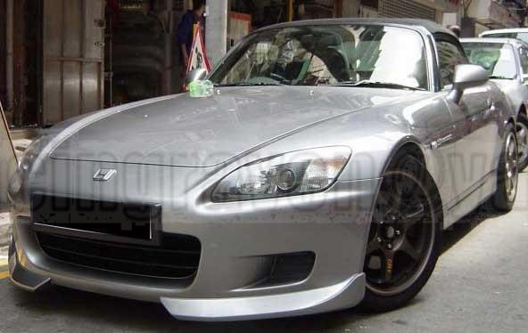 Honda 00-03 s2000 ap1 body kit front bumper lip canards splitters
