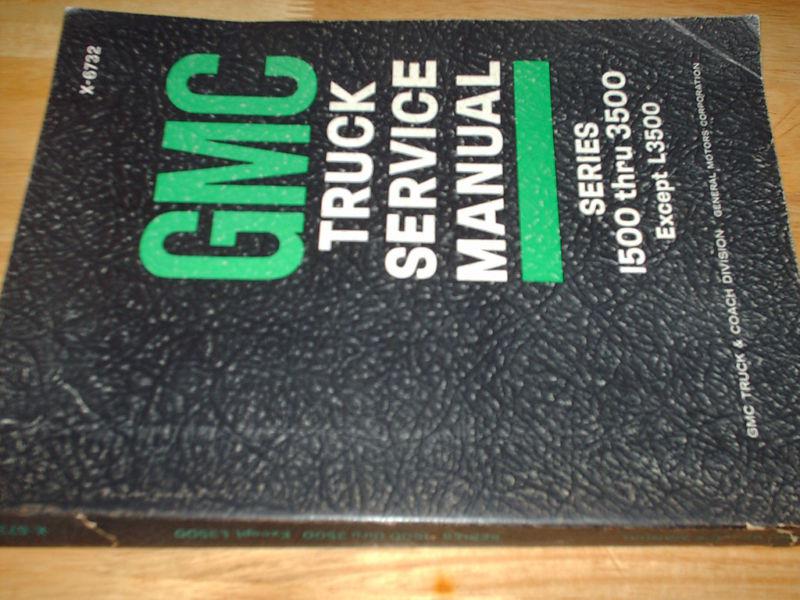 1967 GMC SHOP MANUAL / SHOP BOOK / GOOD ORIGINAL!!!, US $37.50, image 3