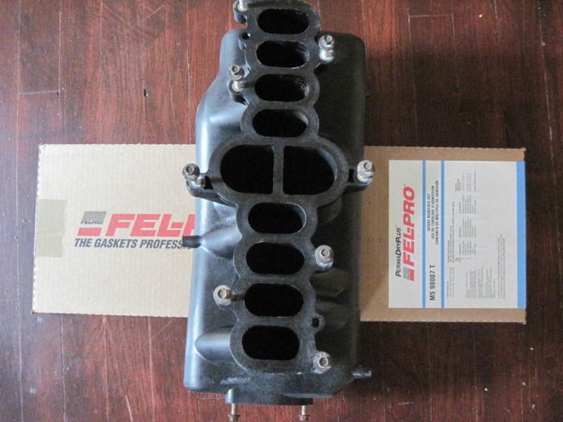 Purchase Ford 5.4 4.6 lower plenum F65E9K461CA & Fel Pro MS 98007T