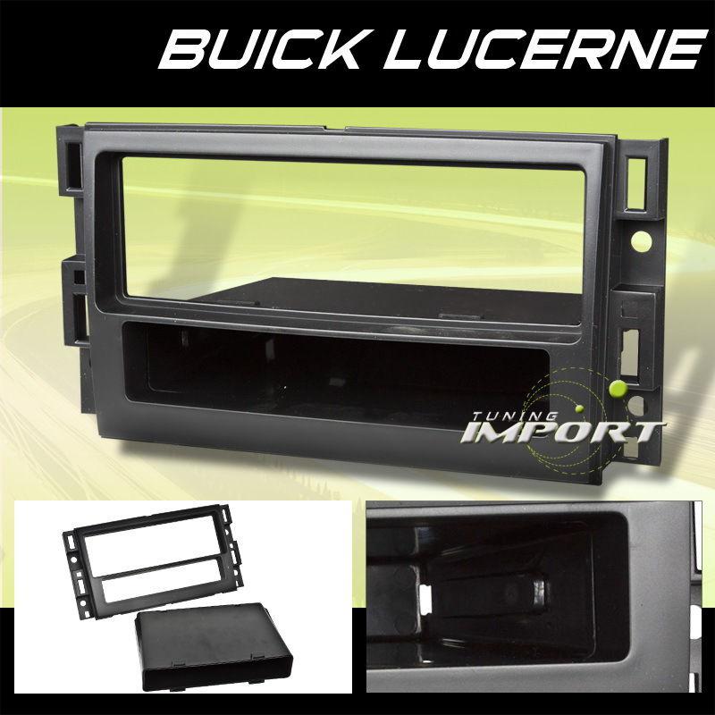 Single din dash audio radio cd kit storage unit 07-09 avalanche monte carlo suv