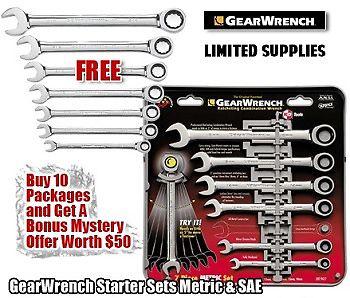Gearwrench 9417 metric and sae bundle of gearwrench