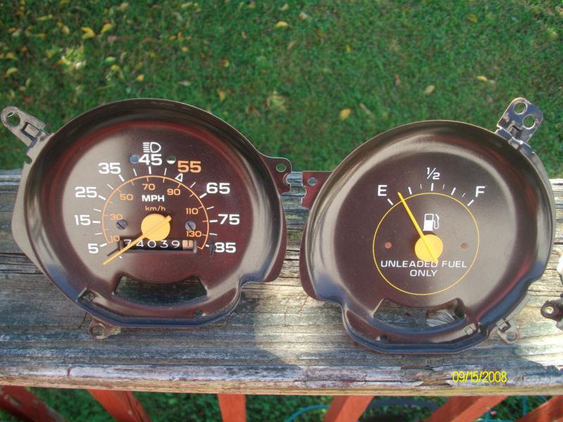 Vintage 73-87 Chevy Dash Gauges (5), US $25.00, image 2