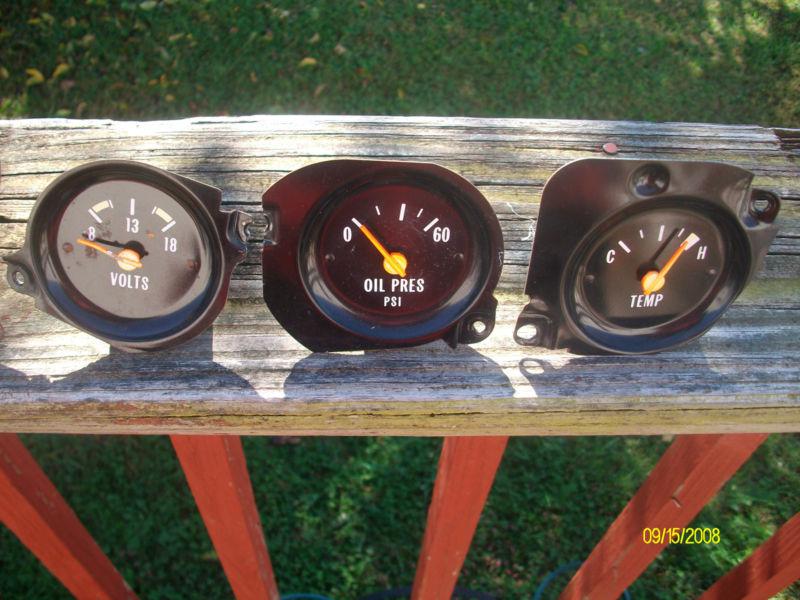 Vintage 73-87 Chevy Dash Gauges (5), US $25.00, image 3