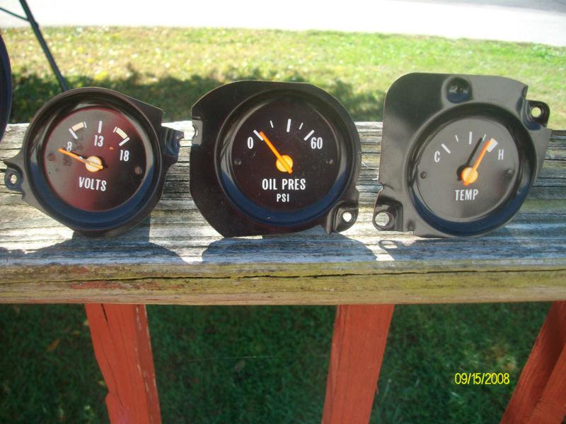 Vintage 73-87 Chevy Dash Gauges (5), US $25.00, image 5