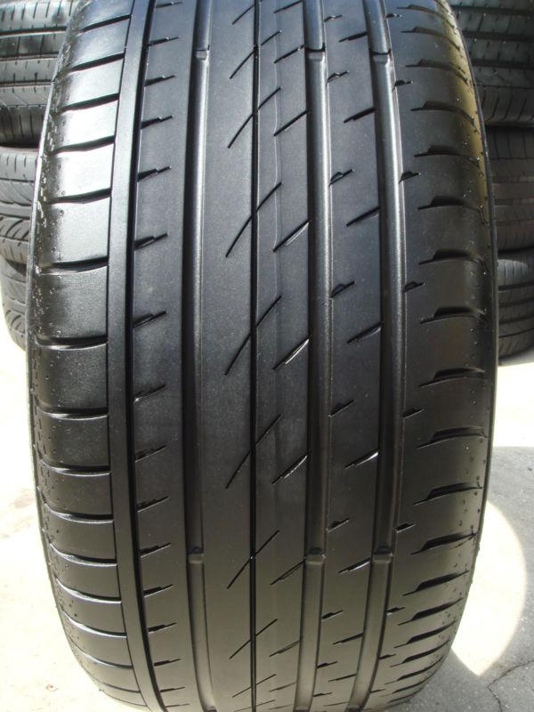 (1)  275/40/19  continental contisportcontact 3 ssr ( no patches )  727-643-2781