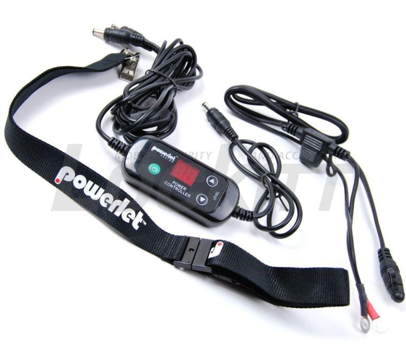 Powerlet digital controller heated gloves socks phg-317 built-in y cord