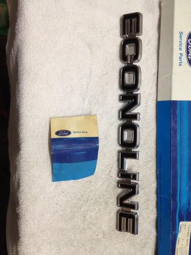 NOS OEM Ford Econoline 1961-1979 Name Plate Emblem Badge D5UZ-1125622-E, US $34.99, image 2
